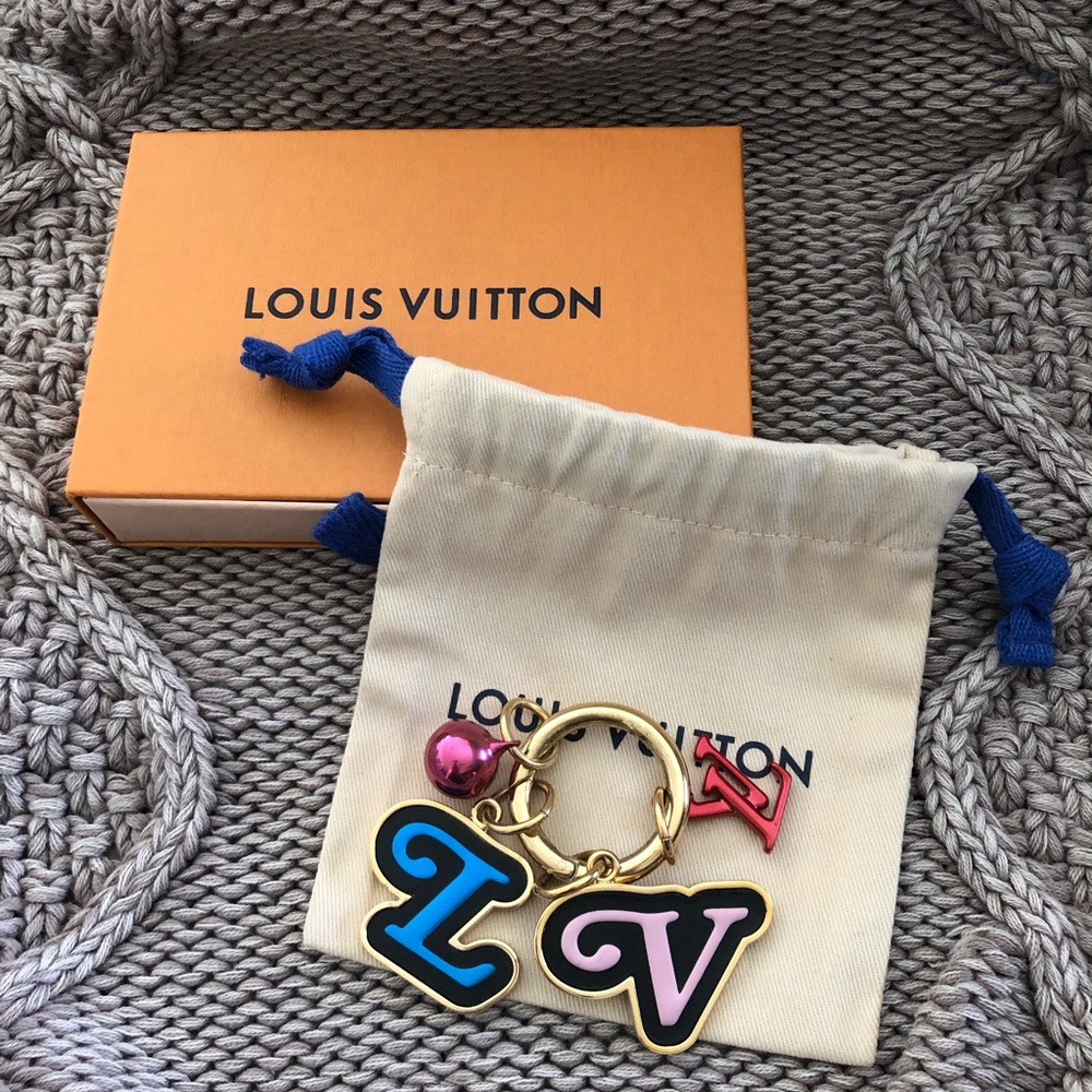Authentic Louis Vuitton Bag Charm/Key Ring